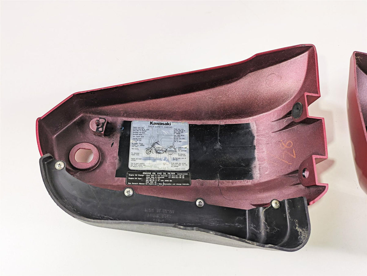 2008 Kawasaki VN1600 Vulcan Nomad Left Right Side Cover Set 36001-0057-17K {{ shop.shopifyCountryName }} - Mototech271