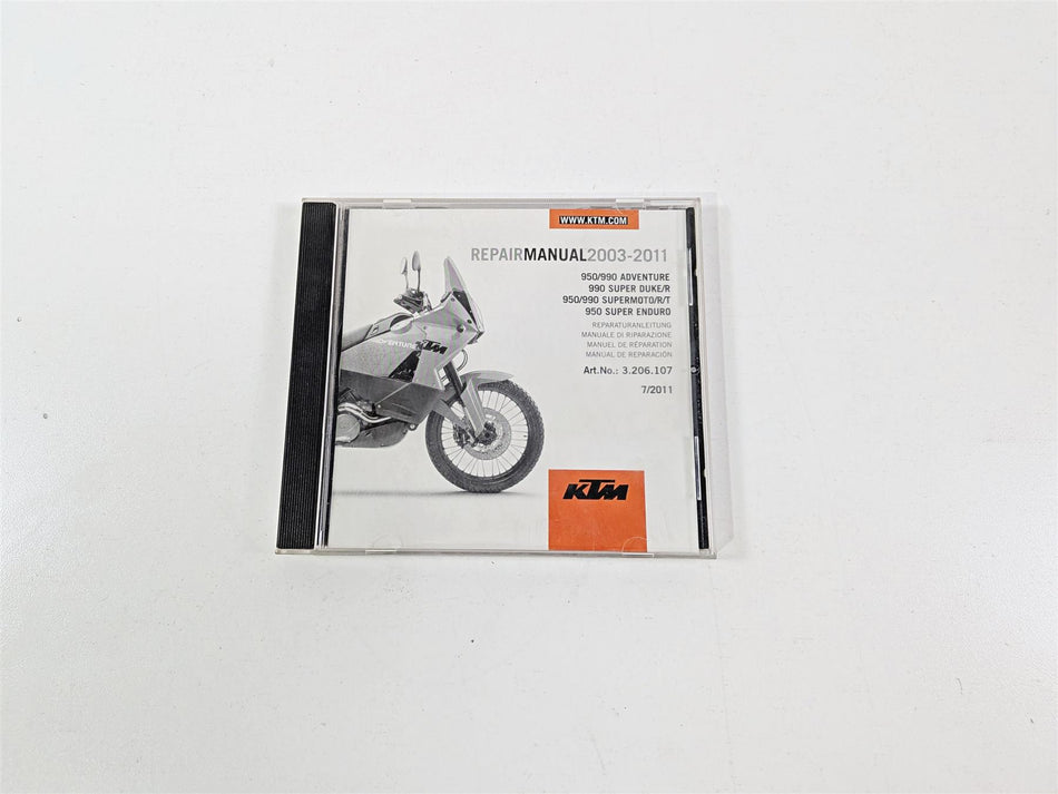 2005 KTM 950 LC8 Adventure Service & Owners Manual CD-Rom 3206107 {{ shop.shopifyCountryName }} - Mototech271