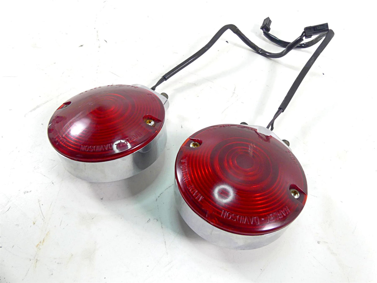 2002 Harley FLSTCI Softail Heritage Rear Turn Signal Blinker Set 68510-74C {{ shop.shopifyCountryName }} - Mototech271