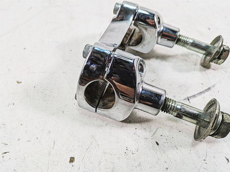 2006 Harley FLSTI Softail Heritage Handlebar Riser Holder Set 56567-86B {{ shop.shopifyCountryName }} - Mototech271