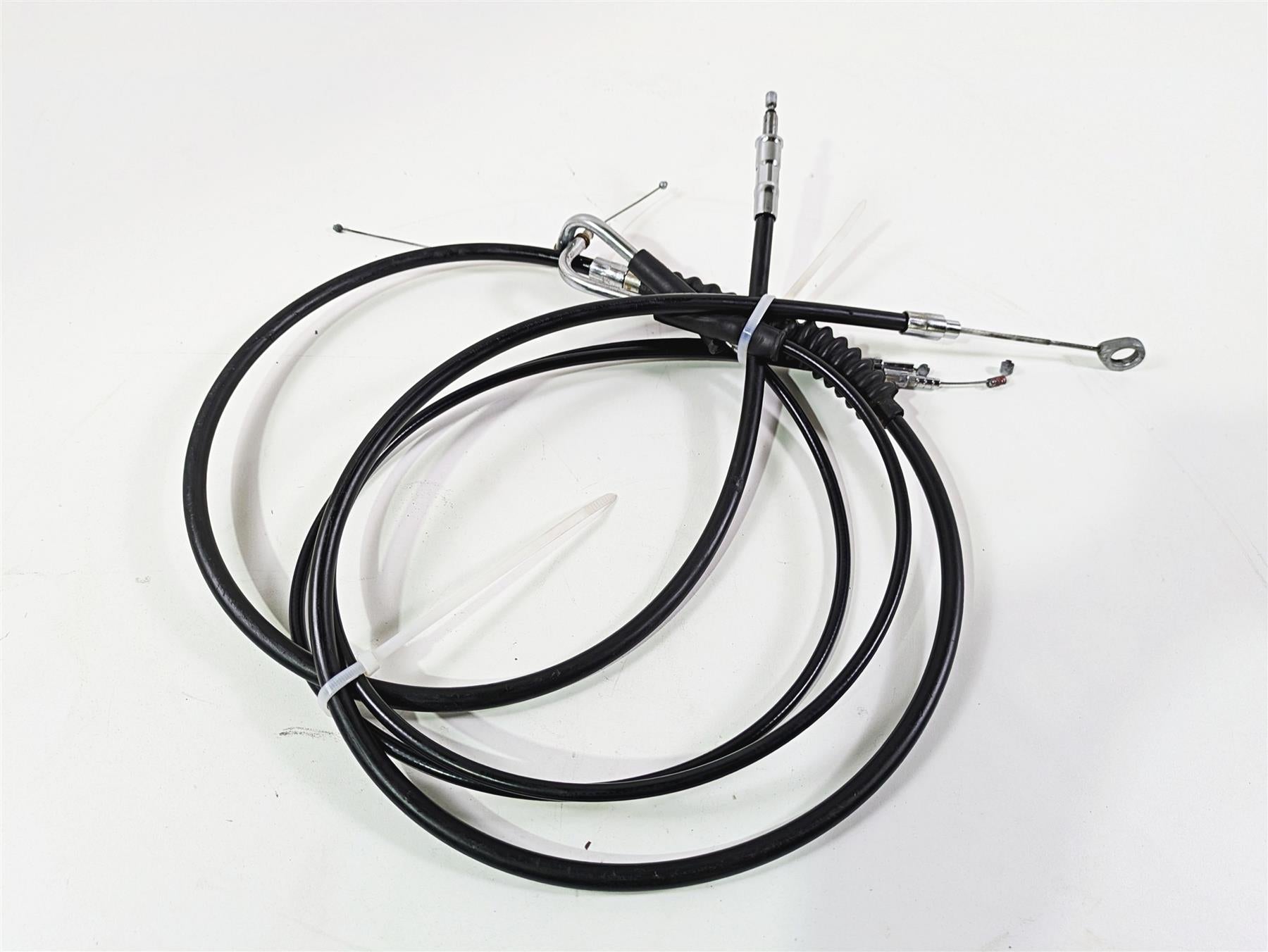 2011 Harley FXDC Dyna Super Glide 12" Extended Throttle Clutch Cable Set {{ shop.shopifyCountryName }} - Mototech271