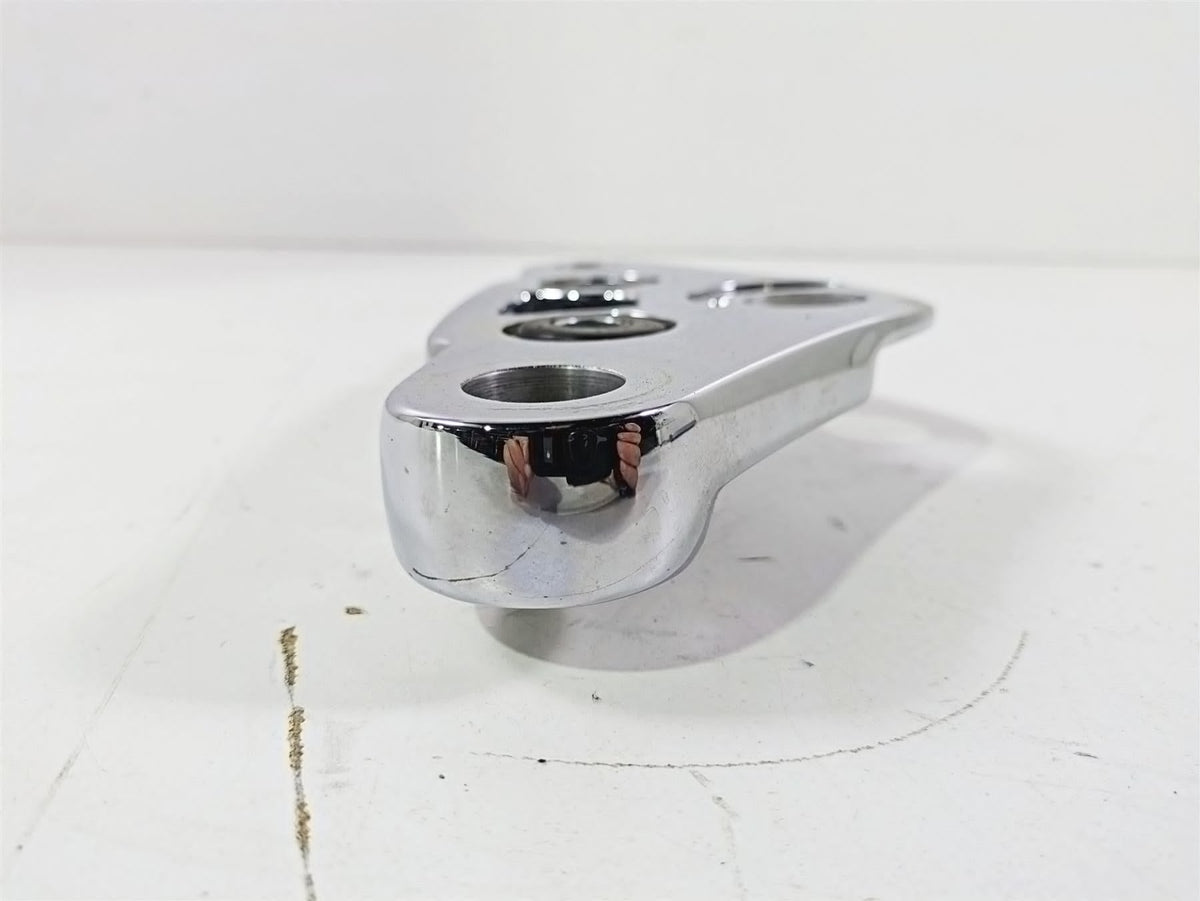 2009 Harley FXCWC Softail Rocker Upper Triple Tree Steering Clamp 49mm 46637-08 {{ shop.shopifyCountryName }} - Mototech271