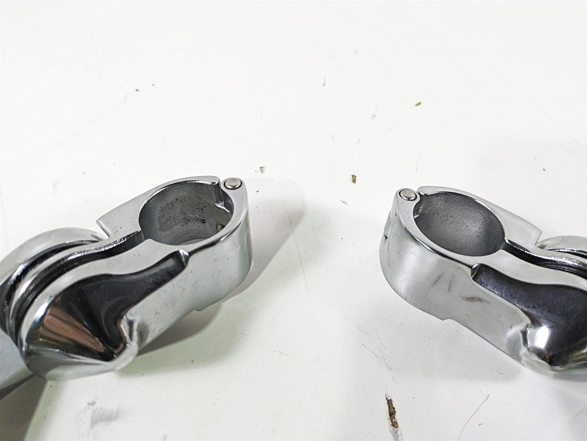 2008 Harley Touring FLHTCU E-Glide 105TH Oem Adjustable Chrome Highway Pegs {{ shop.shopifyCountryName }} - Mototech271