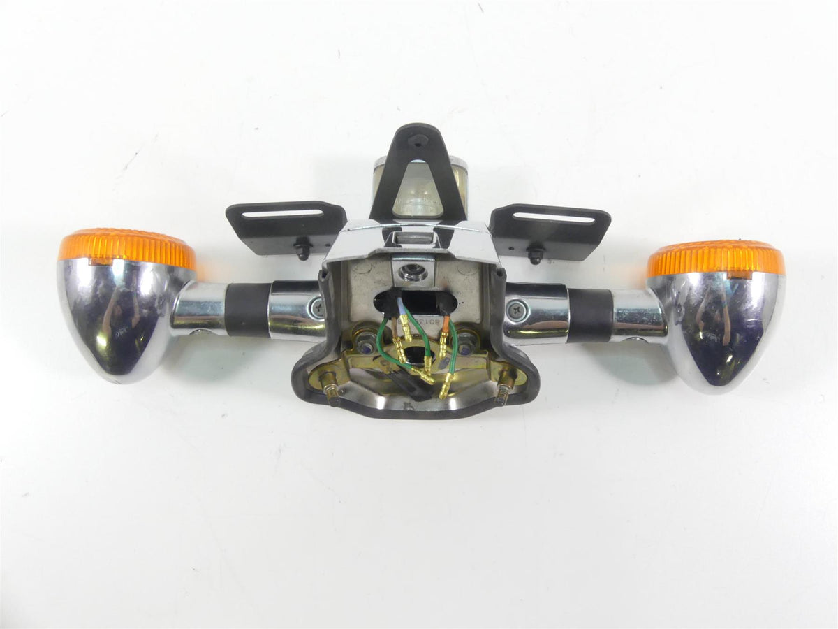1998 Honda Shadow VT1100T Rear Blinker Turn Signal + Plate Holder 80121-MZ0-700 {{ shop.shopifyCountryName }} - Mototech271