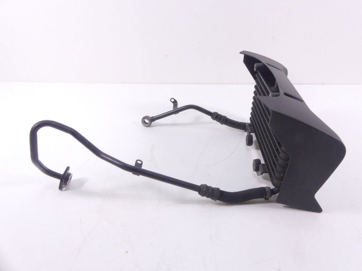 2008 BMW R1200R K27 Oil Cooler Radiator + Cover Fairing & Lines Set 17217683630 {{ shop.shopifyCountryName }} - Mototech271