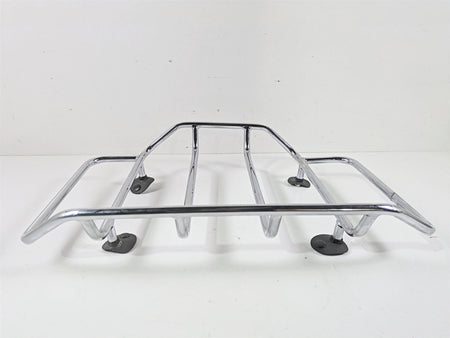 1999 Harley Touring FLHTCUI E-Glide Rear Trunk Chrome Luggage Rack {{ shop.shopifyCountryName }} - Mototech271