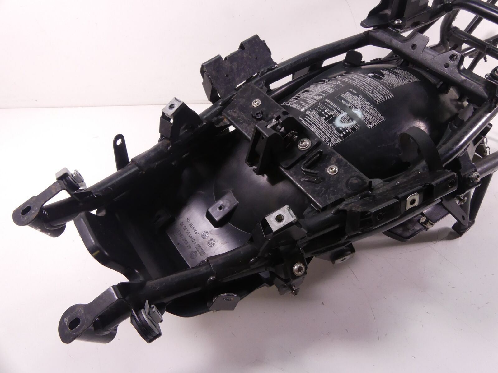 2011 BMW R1200RT K26 Straight Rear Subframe Sub Frame + Inner Fender 46518521840 {{ shop.shopifyCountryName }} - Mototech271