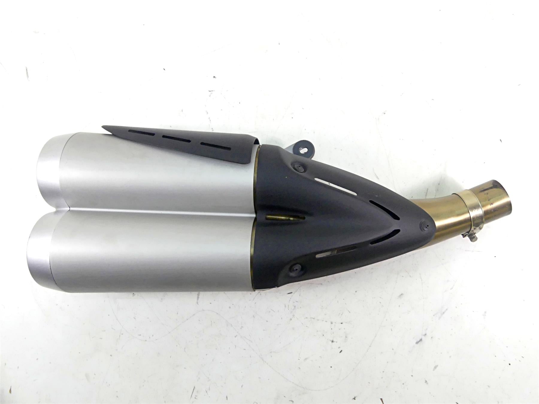 2013 Ducati Diavel Red Oem Stock Exhaust Pipe Muffler 57321081A | Mototech271