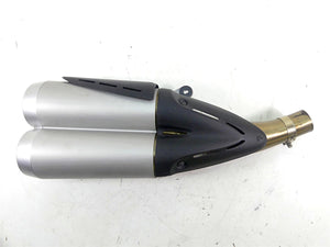 2013 Ducati Diavel Red Oem Stock Exhaust Pipe Muffler 57321081A | Mototech271