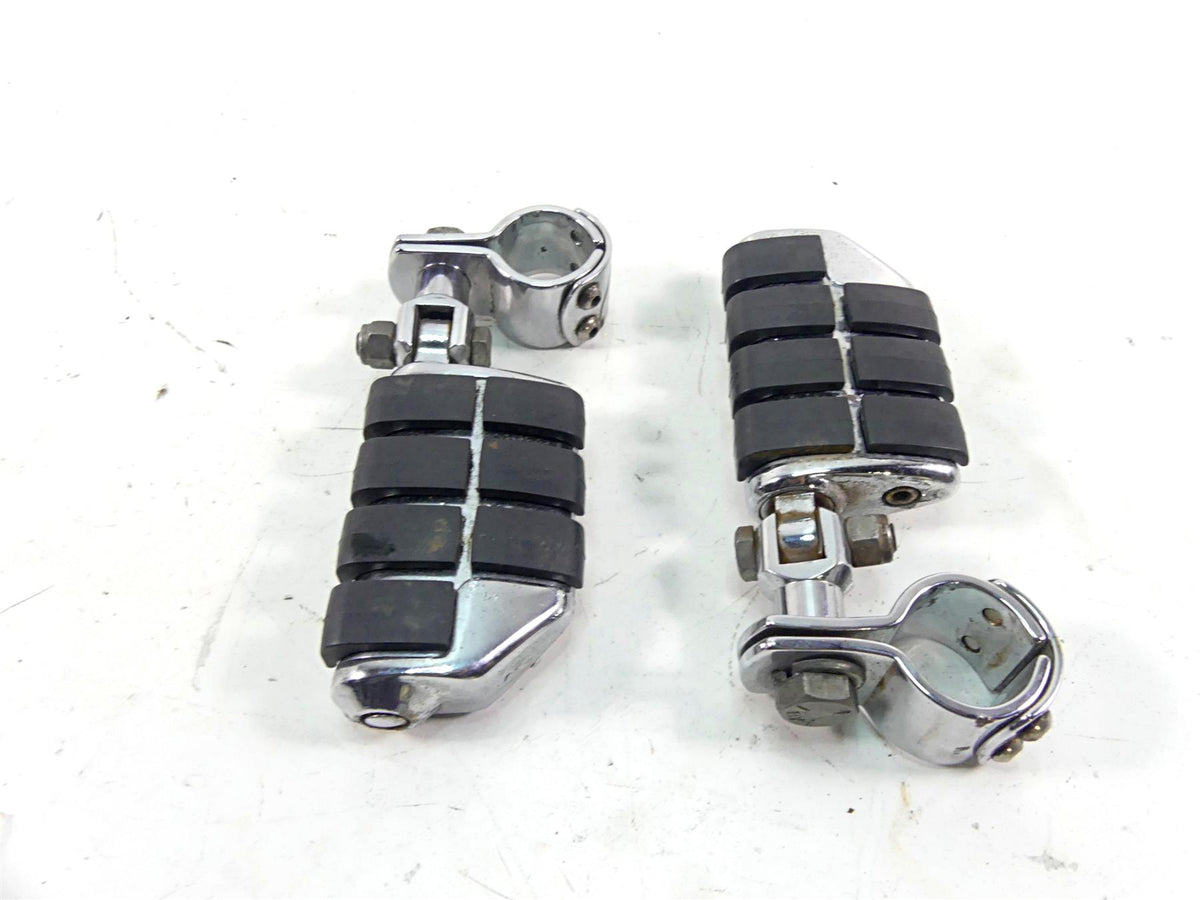2002 Harley FLSTCI Softail Heritage Chrome Rider Driver Highway Foot Pegs {{ shop.shopifyCountryName }} - Mototech271
