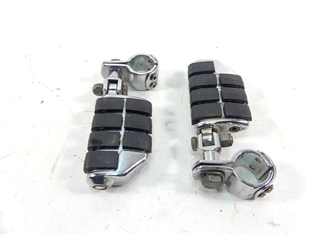 2002 Harley FLSTCI Softail Heritage Chrome Rider Driver Highway Foot Pegs {{ shop.shopifyCountryName }} - Mototech271
