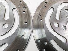 Load image into Gallery viewer, 2006 Harley Touring FLHTCUI Electra Glide Front Brake Disc Rotor Set 44156-00 | Mototech271

