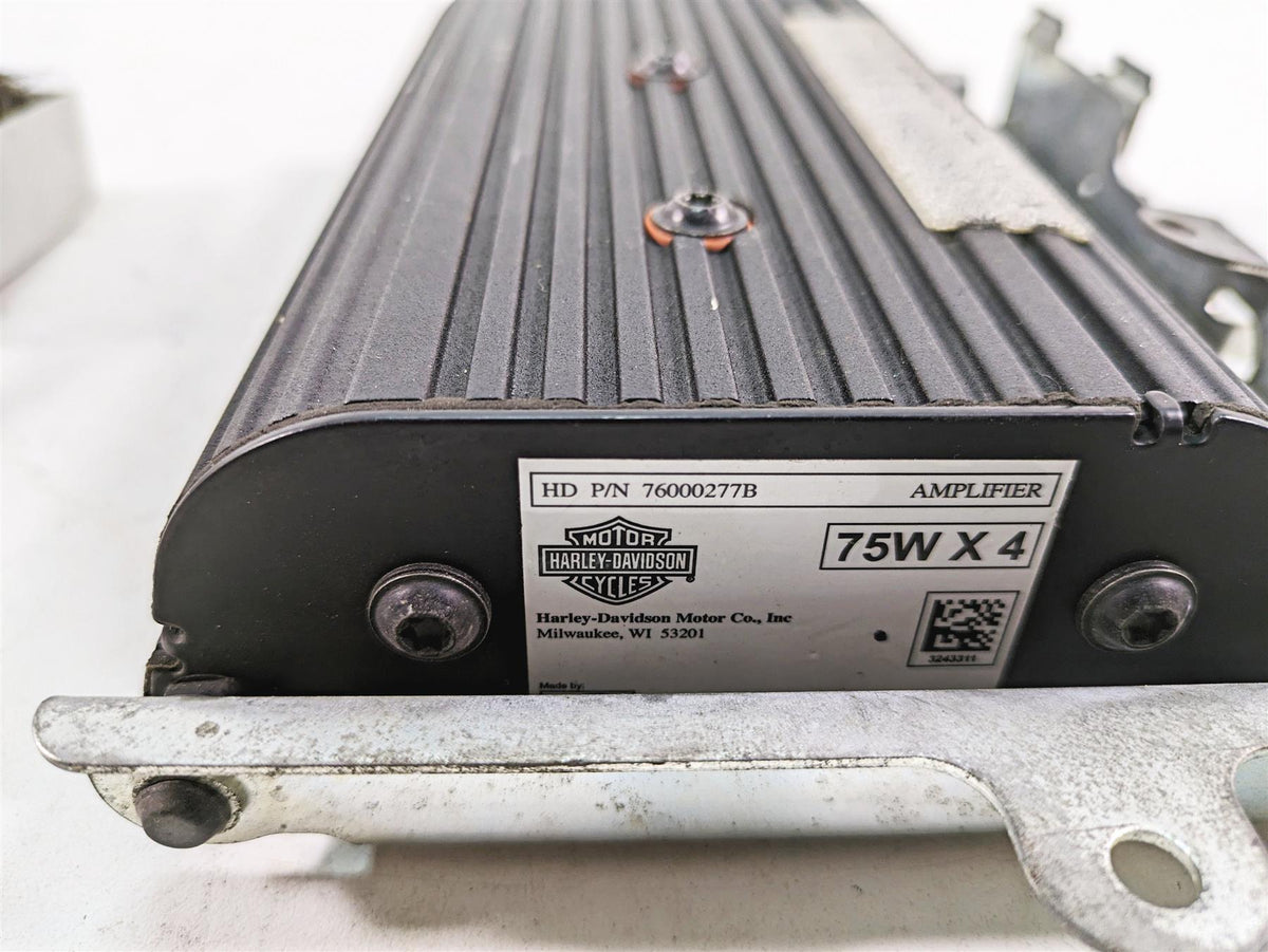 2018 Harley Touring FLHXSE CVO Street Glide Boom! Amplifier Amp 75Wx4 76000277B {{ shop.shopifyCountryName }} - Mototech271