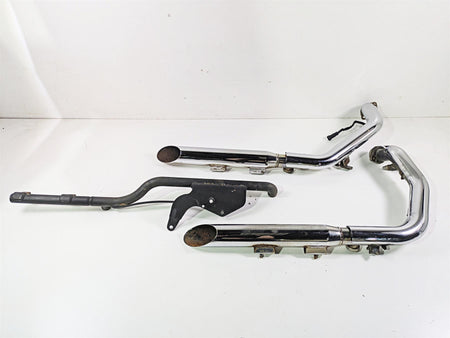 2007 Harley Sportster XL1200 C Exhaust Header & Slash Cut Muffler Set 64942-07 {{ shop.shopifyCountryName }} - Mototech271
