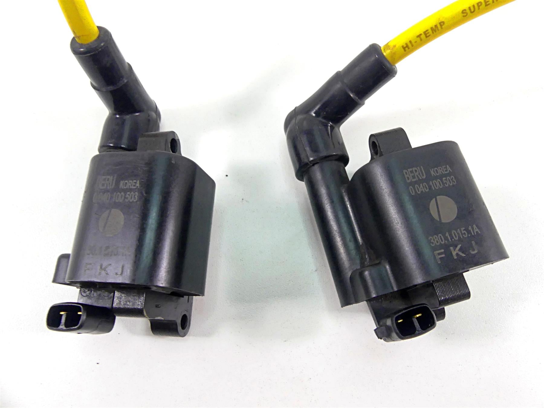 2012 Ducati Monster 1100 EVO Beru Ignition Coil Wires Plugs Set 38010151A {{ shop.shopifyCountryName }} - Mototech271