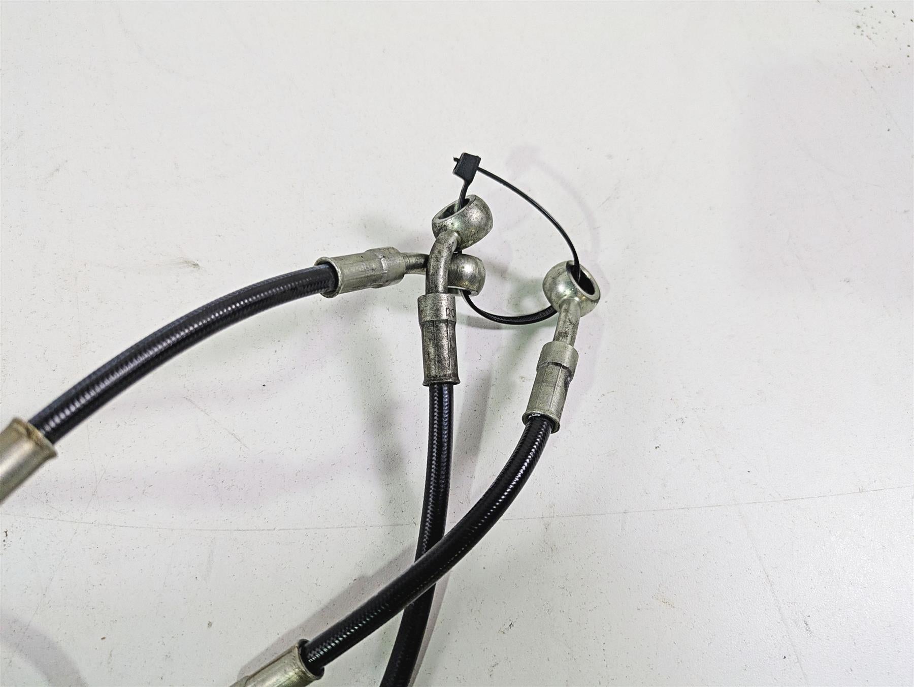 2013 Ducati Hypermotard 821 SP Front Abs Brake Line Hose Set 61811511A 61811501A {{ shop.shopifyCountryName }} - Mototech271