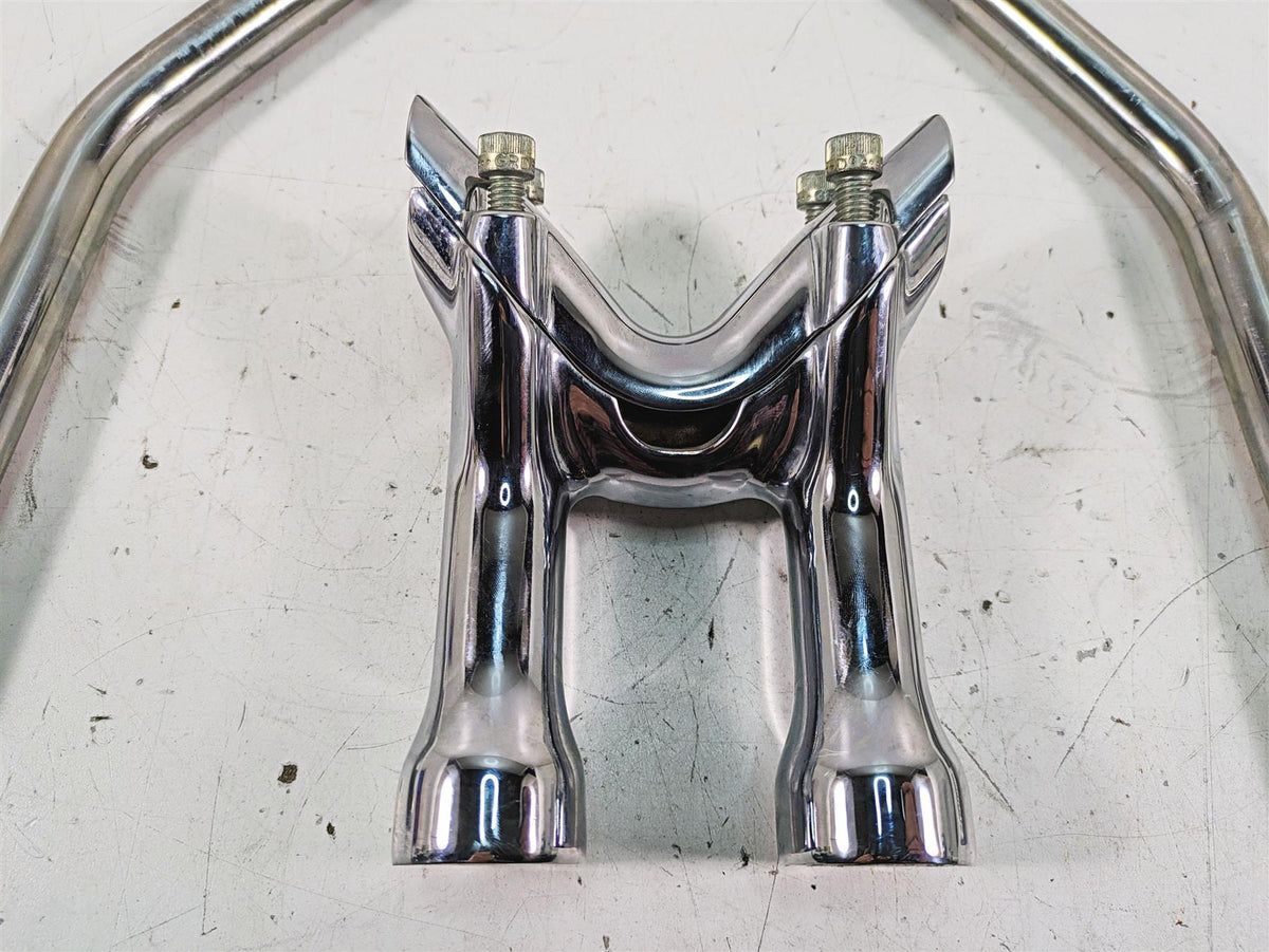 2009 Harley FXCWC Softail Rocker C Handlebars & Riser Set 56103-08 55992-08 {{ shop.shopifyCountryName }} - Mototech271