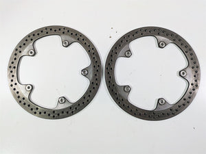 2014 BMW K1600 GTL  K48 Front Brake Rotor Disc Set 320mm 34117701456