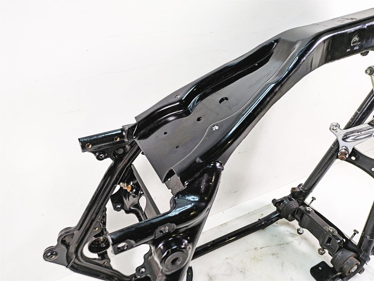 2009 Harley Touring FLHTCU Electra Glide Straight Main Frame Chassis With Clean Georgia Title 47900-11BHP {{ shop.shopifyCountryName }} - Mototech271