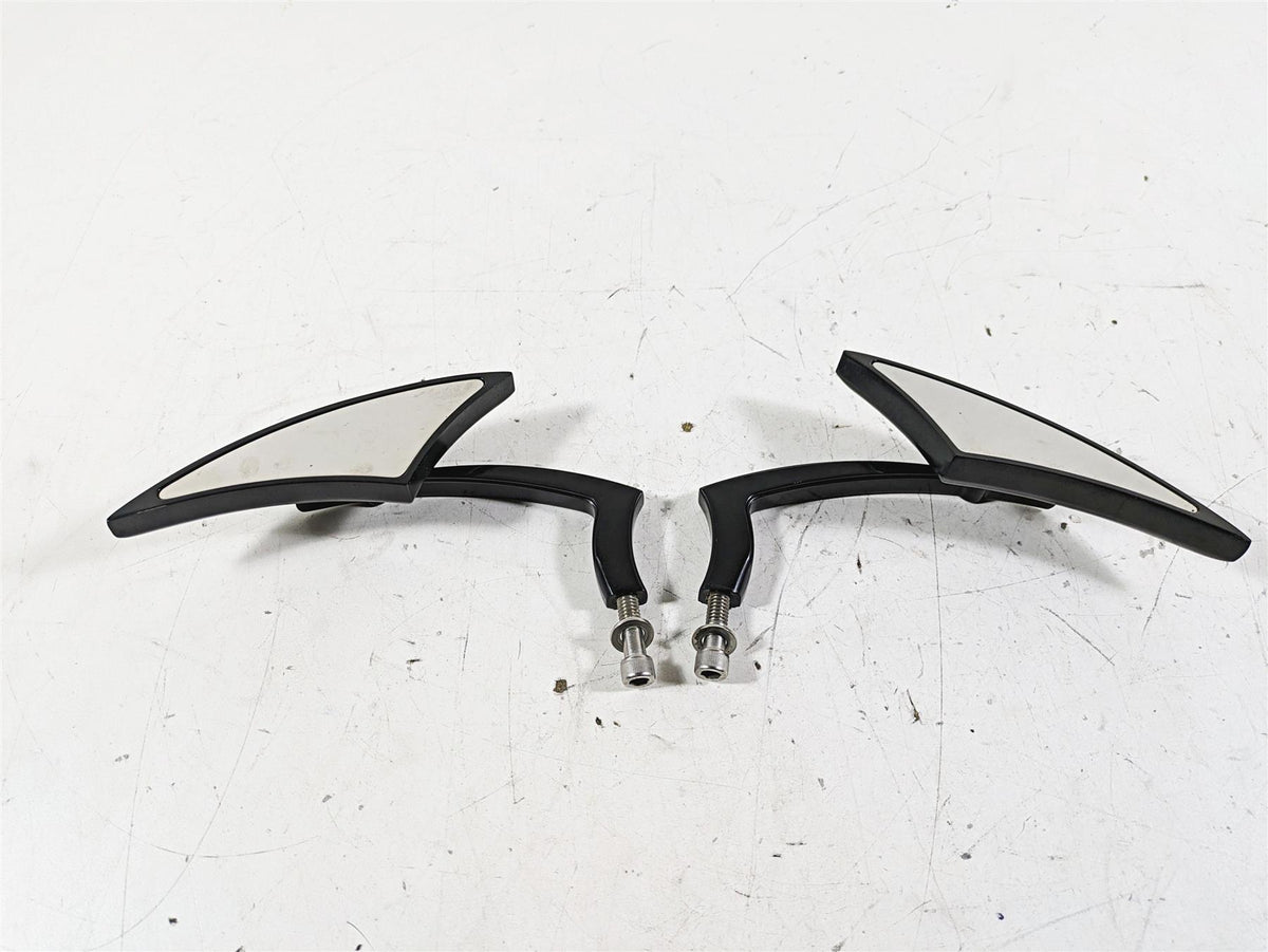 2015 Harley Touring FLHXS Street Glide Black Blade Rear View Mirror Set {{ shop.shopifyCountryName }} - Mototech271