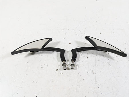 2015 Harley Touring FLHXS Street Glide Black Blade Rear View Mirror Set {{ shop.shopifyCountryName }} - Mototech271