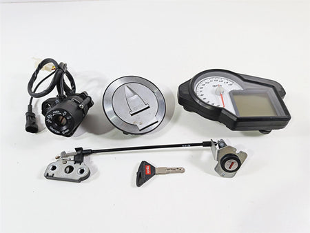 2016 Aprilia RSV 1100 Tuono V4 Factory Gauge Ignition Switch Set 2D000145 {{ shop.shopifyCountryName }} - Mototech271