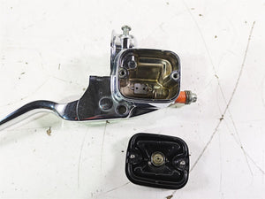2007 Harley Touring FLHTCU SE CVO E-Glide Front Chrome Master Cylinder 41700740
