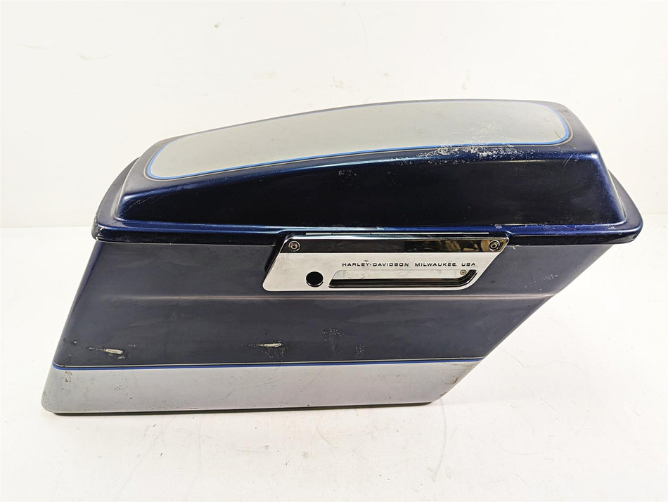1999 Harley Touring FLHTC Electra Glide Left Saddle Bag -Cracks 90753-93 {{ shop.shopifyCountryName }} - Mototech271