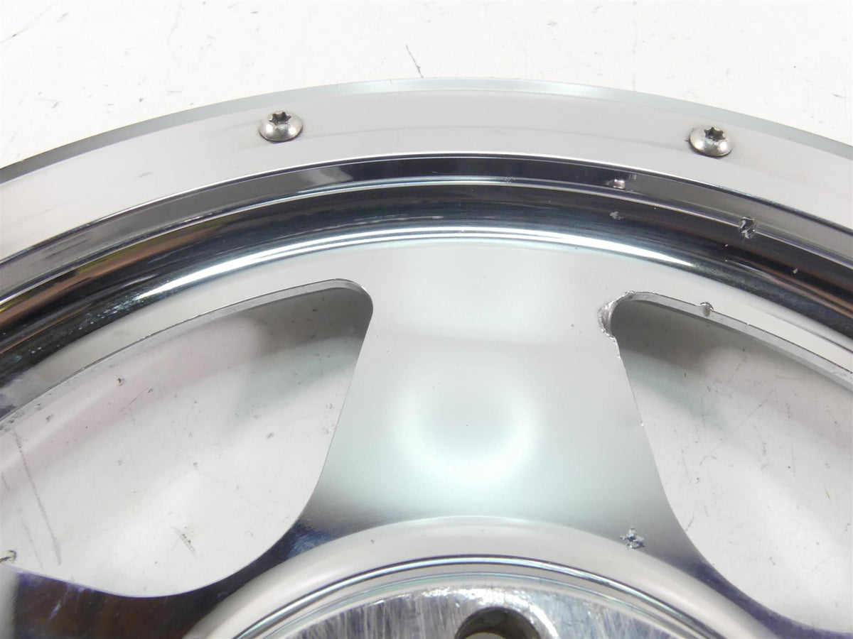 2005 Harley Touring CVO FLHTC SE Electra Glide Chrome Belt Sprocket Pulley 70T {{ shop.shopifyCountryName }} - Mototech271