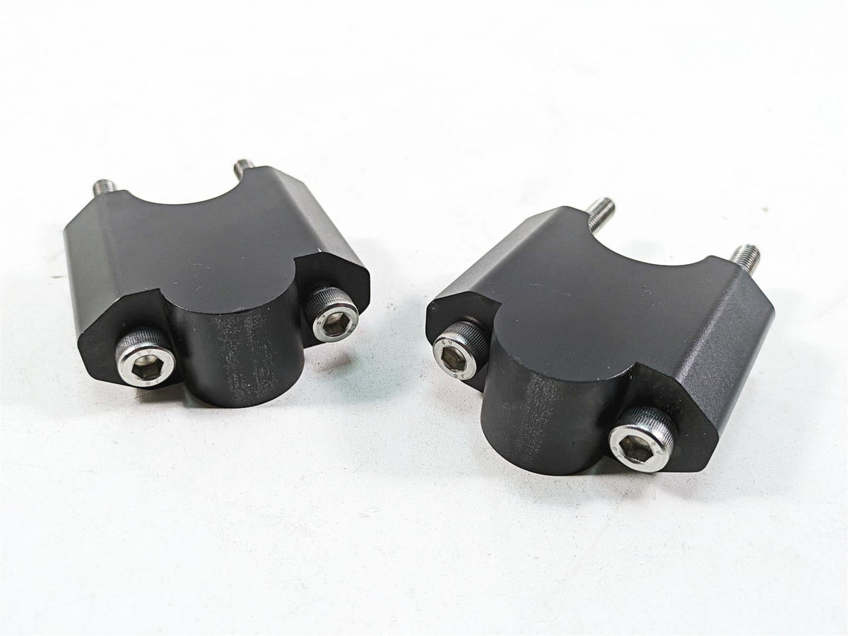 2016 Suzuki M109R VZR1800 Revo Black Handlebar Riser Extensions 2" SB-006-B {{ shop.shopifyCountryName }} - Mototech271