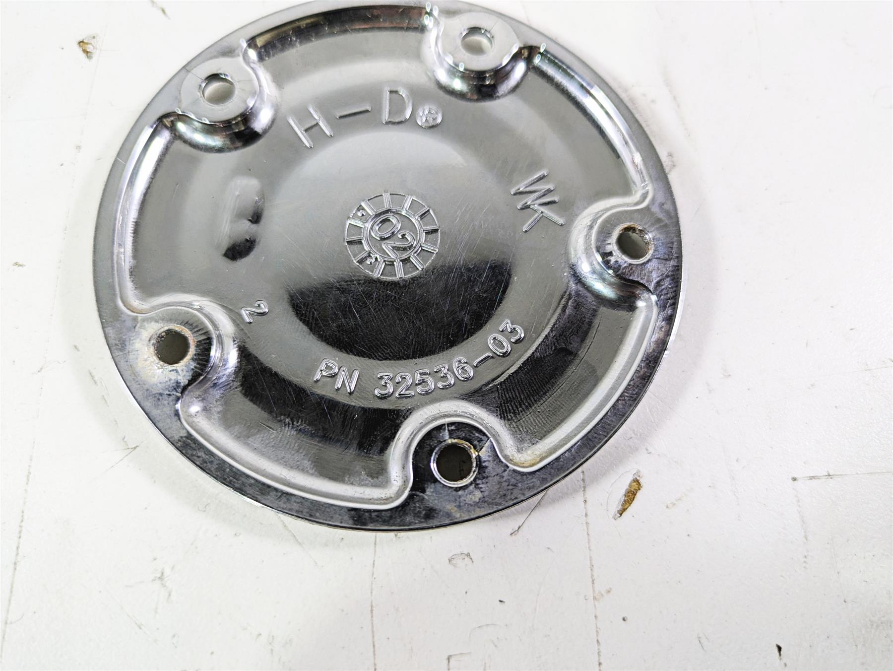 2003 Harley Softail FXSTDI Deuce 100th Chrome Timing Cover 32536-03 {{ shop.shopifyCountryName }} - Mototech271