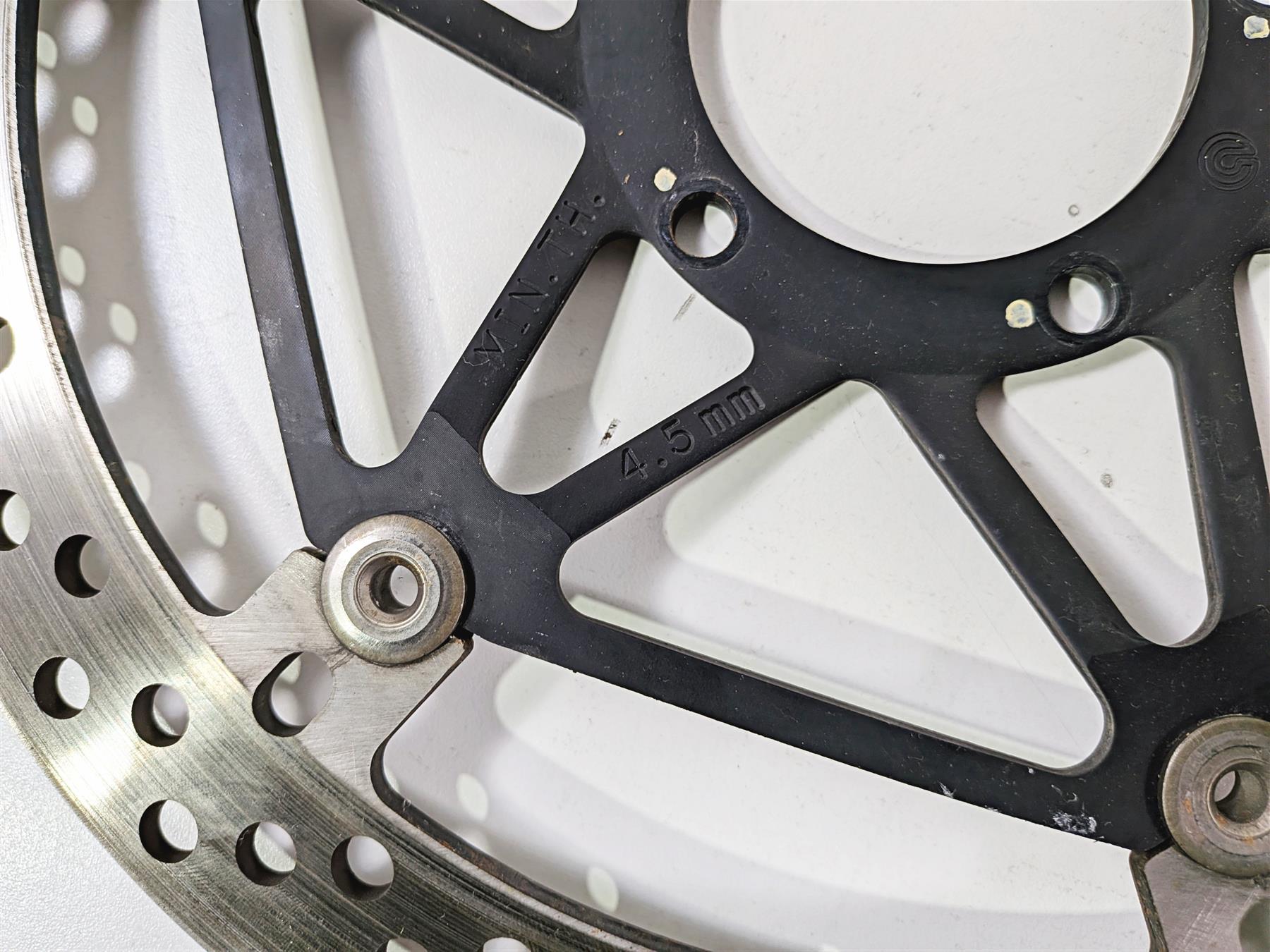 2011 Ducati Streetfighter 1098 S Front Brake Rotor Disc 4.8mm 49241021A 49240891A {{ shop.shopifyCountryName }} - Mototech271