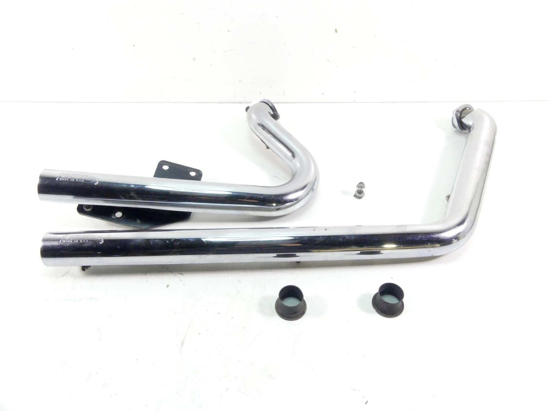 2017 Harley Softail FXSB Breakout Santee Straight Shots Exhaust Pipe Set {{ shop.shopifyCountryName }} - Mototech271