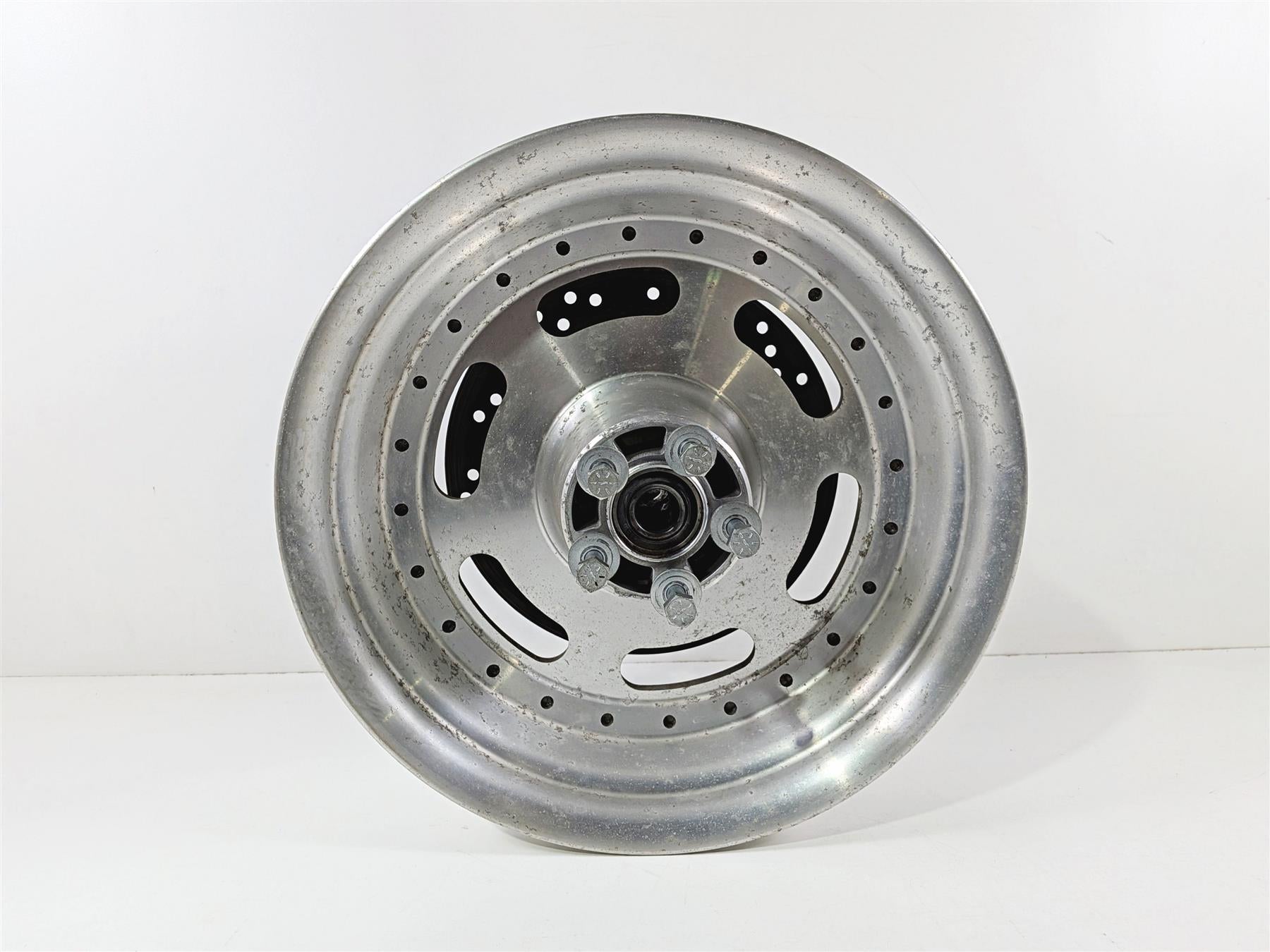 2011 Harley FXDF Dyna Fat Bob Rear Wheel Rim 16x5 Slotted 46717-10 {{ shop.shopifyCountryName }} - Mototech271