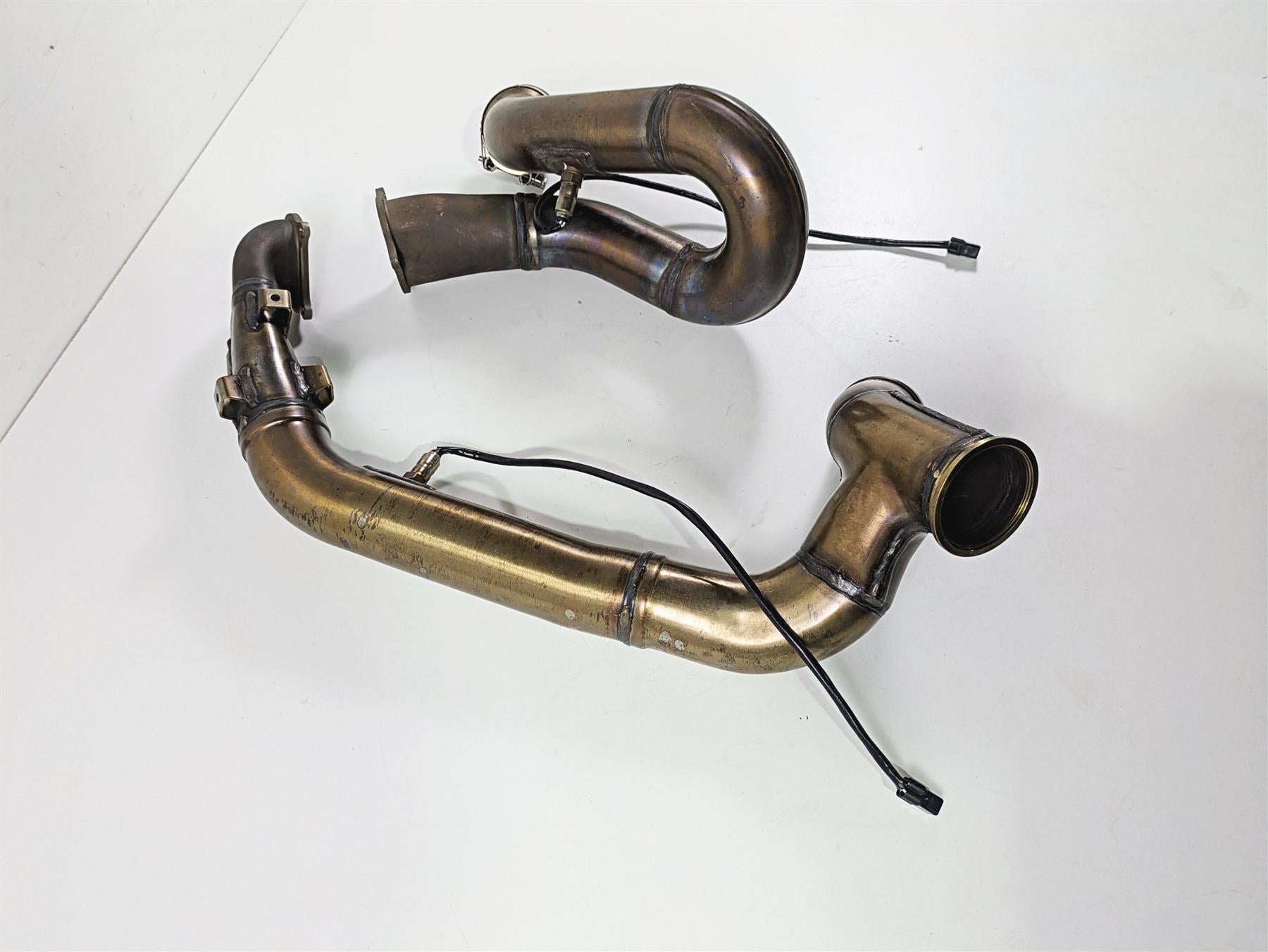 2022 Ducati Streetfighter V2 Front Rear Exhaust Header Set 57012147AA 57112155AA {{ shop.shopifyCountryName }} - Mototech271