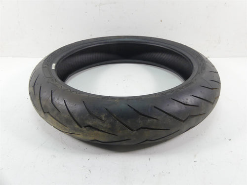 Used Front Motorcycle Tire Pirelli Diablo Rosso 3 III 120/70-17 DOT1719 2807800 | Mototech271