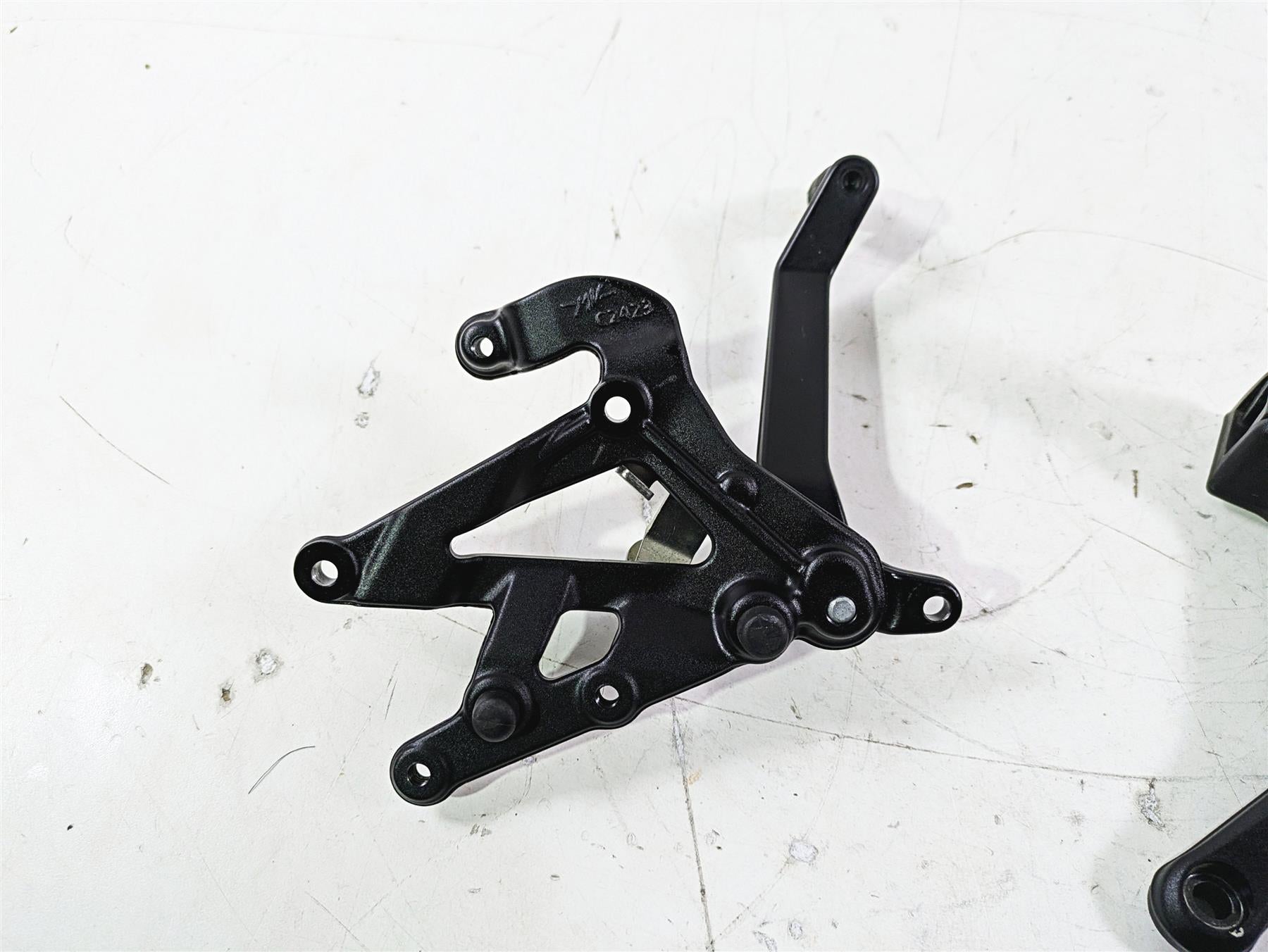 2022 MV Agusta F3 800 Rosso Right Front Footpeg & Brake Pedal 80A0C4103 {{ shop.shopifyCountryName }} - Mototech271
