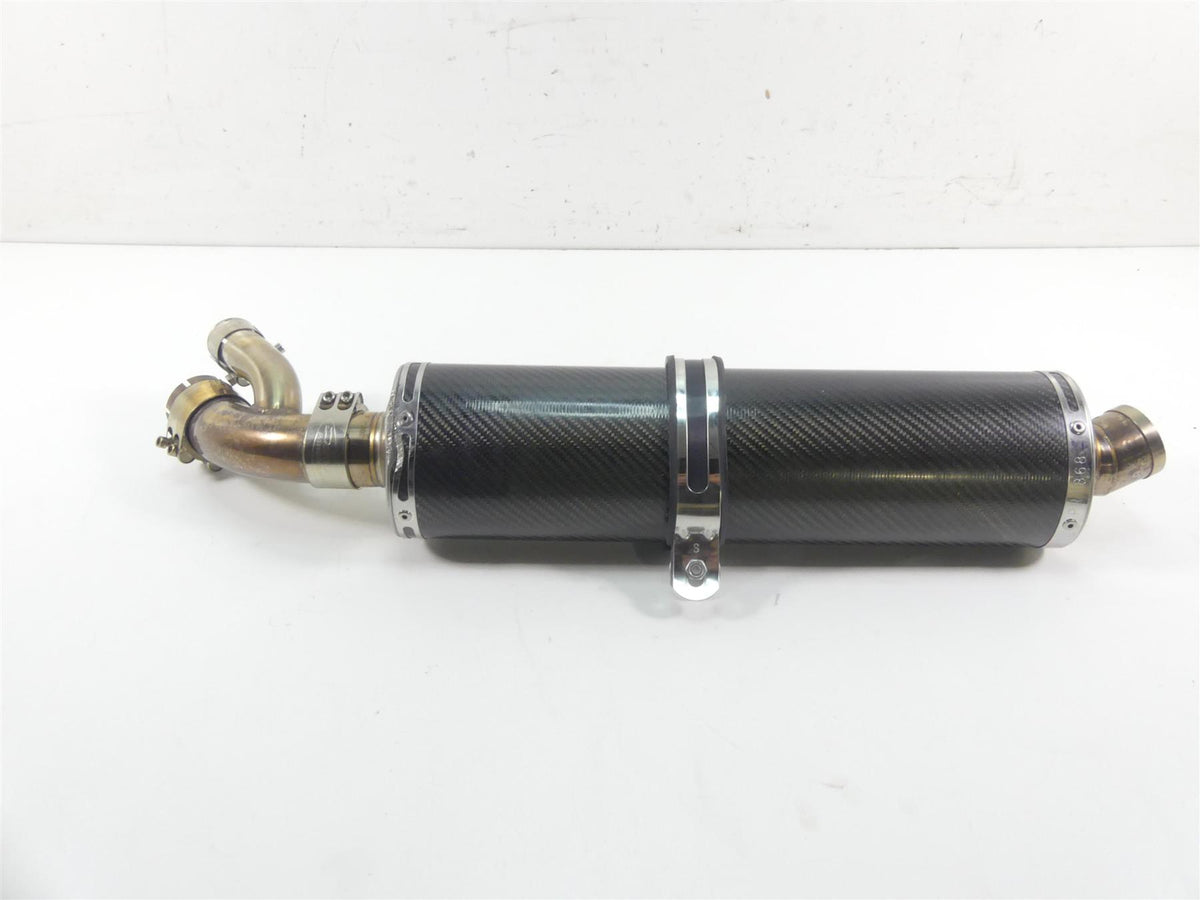 2016 BMW S1000XR K49 Delkevic Oval Carbon Fiber 450mm Exhaust Muffler PR1868 {{ shop.shopifyCountryName }} - Mototech271