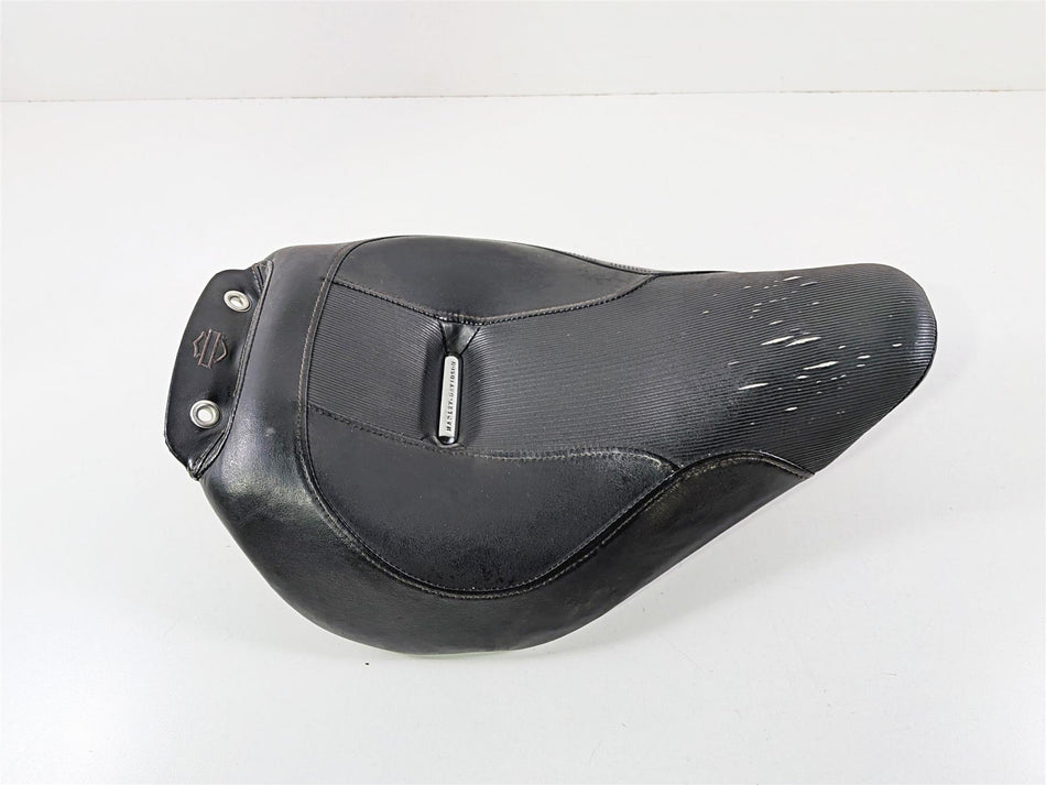 2014 Harley FXSB Softail Breakout Front Driver Seat Saddle 52000096-Mototech271