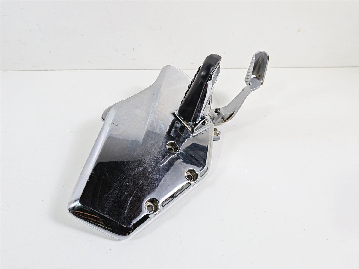 2002 BMW K1200LT 89V3 Right Chrome Footpeg Set & Brake Pedal 46717682134 {{ shop.shopifyCountryName }} - Mototech271