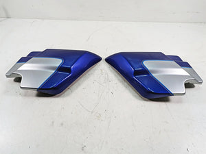 2010 Harley Touring FLHTCU Electra Glide Side Covers Flame Blue Pearl 66048-09A