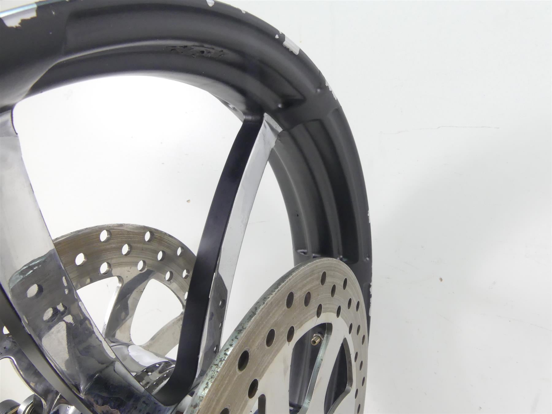 2013 Harley Touring FLTRX Road Glide Custom Front Wheel Rim Agitator 21x3 {{ shop.shopifyCountryName }} - Mototech271