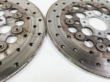 Load image into Gallery viewer, 2005 Harley Touring FLHRI Road King Front Brake Disc Rotor Set 44363-00 | Mototech271
