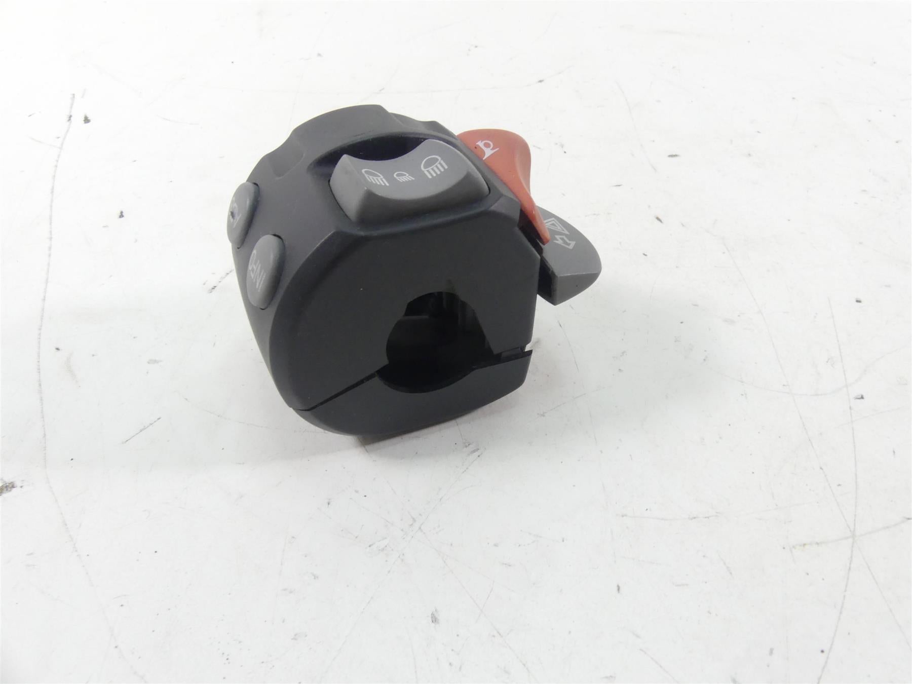 2008 BMW R1200GS K25 Left Hand Info Abs Lights Horn Control Switch 61317702723 {{ shop.shopifyCountryName }} - Mototech271
