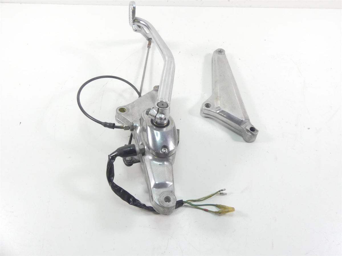 1977 Honda CB750 A Four Hondamatic Right Brake Pedal & Mounts Set 50600-393-771 {{ shop.shopifyCountryName }} - Mototech271