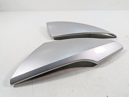 2007 BMW R1200RT K26 Left Right Mirror Cover Titan Silver 7697937 7697938 {{ shop.shopifyCountryName }} - Mototech271