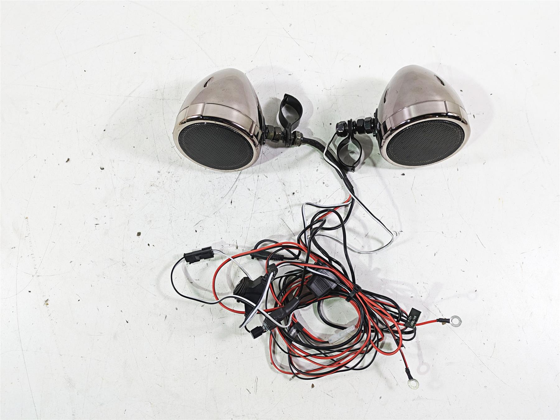 2002 Honda VTX1800 Retro Front Handlebar Speaker Set {{ shop.shopifyCountryName }} - Mototech271