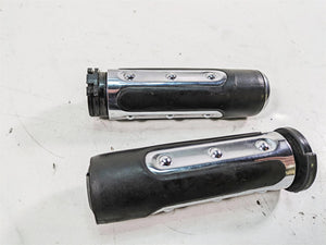 2009 Harley Dyna FXDFSE CVO Fat Bob Ironside Hand Grip Set 56971-07 56972-07