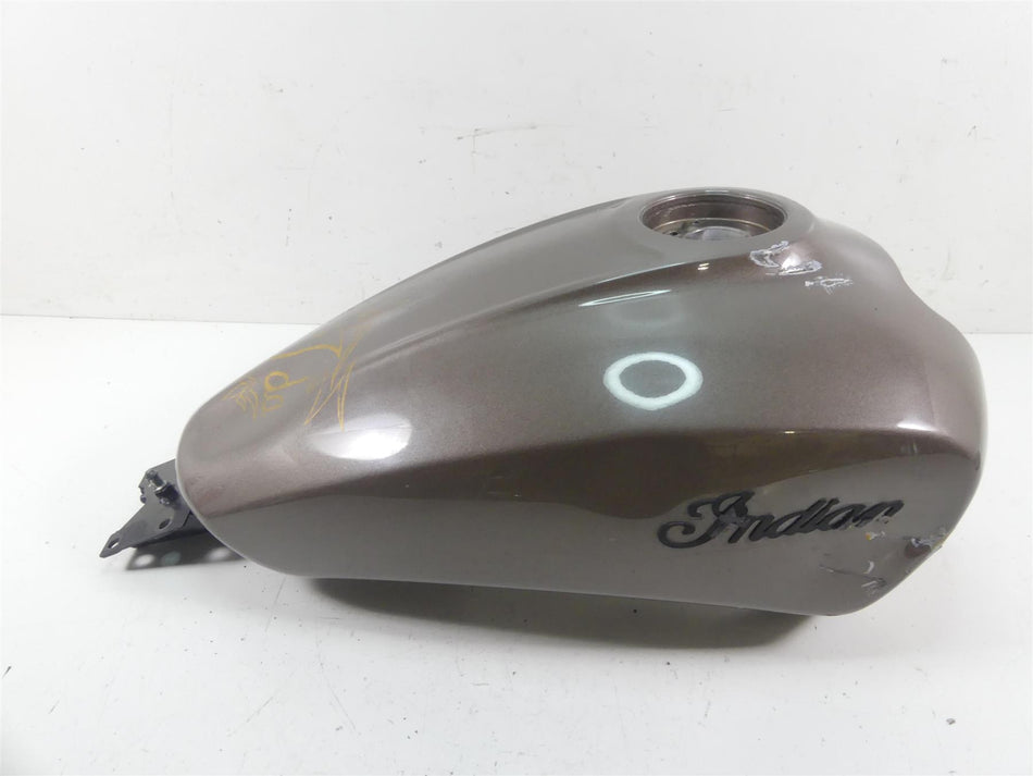 2018 Indian Scout Sixty Fuel Gas Petrol Tank - Dented 1021889 1024443 {{ shop.shopifyCountryName }} - Mototech271