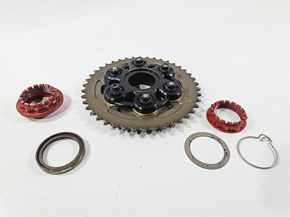 2018 Ducati Panigale V4 S Ducabike 42T Sprocket & Mount Set PC6F06-Mototech271